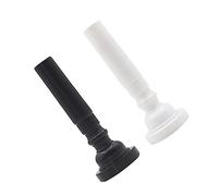 GOOHOCHY Bocchini per Tromba 2 Pezzi in Abs Colore Assortito, Facili da Installare e Stampaggio Integrato, Accessorio per Esercizi Musicali Colore Casuale