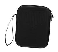 GOOHOCHY Borsa per Kalimba Nera in Eva Flessibile e Affidabile Scatola per Pianoforte Cerniera Design Interno Reti e Cintura Elastica per Trasporto Comodo e Sicuro