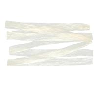 GOOHOCHY Budello Resistente ad Alte Temperature 14m per Salsiccia in Collagene Bianco 20mm Facile da Pulire fare Salsicce e Cottura a Vapore in Cucina