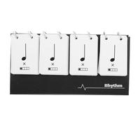 GOOHOCHY Carte Ritmiche Per Pratica Musicale Portatili Versatile Per Insegnamento Di Ritmo e Lettura Note Strumento Didattico Per Scuole Di Musica e Appassionati