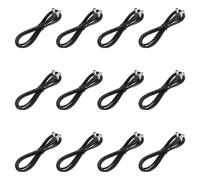 GOOHOCHY Cavi di Alimentazione Dc 5.5x2.1mm per Pedale Chitarra Elettrica, Set 12 Pezzi, Accessori Professionali per Pedali Effetto e Strumenti Musicali, Ricambio per Attrezzatura Live