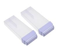 GOOHOCHY Cera Depilatoria Design Semplice Compatte e Pratiche per Conservazione Set 2 Bottiglie in Abs Bianco Colore Casuale per Viaggi e Uso Domestico