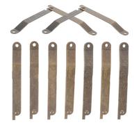 GOOHOCHY Cerniere di Supporto per Scatole di Legno, Set 1 Viti di Montaggio, Materiale Ferro, Funzione di Fissaggio Forte e Resistente, per Armadi e Scatole in Legno
