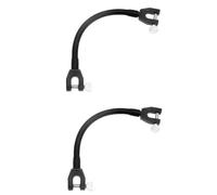 GOOHOCHY Connettore per Punte da Sci 2 Pezzi, Aiuto Lo Sci Controllo della velocità, Ausilio per Allenamento, Facile da Usare, Plastica Rinforzata e Cordino in Lattice Resistente