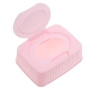 GOOHOCHY Contenitore per Salviette Umidificate Rosa in Pp Rettangolare Leggero Design Multifunzionale e Donne per Viaggio e Bagno