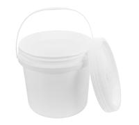 GOOHOCHY Contenitore Porta Salviette Umidificate Ricaricabile in Plastica Bianca, Leggero e Riutilizzabile, per Auto e Tavolo da Cucina, Capacità 5l