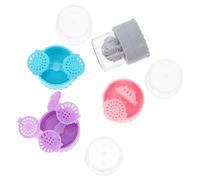 GOOHOCHY Contenitore Pulizia Lenti da Contatto Portatile in Pp, 4 Pezzi