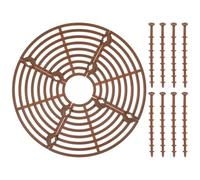 GOOHOCHY Coprivaso in Rete Protettivo per Piante da Giardino, Set 2 Pezzi Tappi per Vaso Anti Scavo di Cani e Gatti, Copertura Robusta e Decorativa per Vaso Fiori Esterni