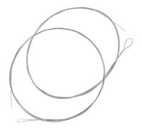 GOOHOCHY Corde di Dulcimer Argento per 2 in Acciaio e Pezzi Accessorio Ricambio Adatto in Borsa Strumento Musicale Sostituzione e Riparazione