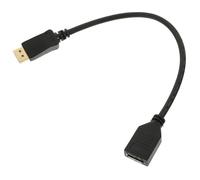 GOOHOCHY Displayport Extension Cable Male To Female Video Supply For Monitor Connection Durable And Functional Accessory