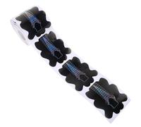 GOOHOCHY Forme per Unghie in Carta Nera Rettangolare e Farfalla per Estensione Unghie, Resistente allo Strappo Adesione, per French Manicure a Casa