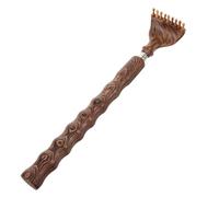 GOOHOCHY Grattaschiena Retrattile in Metallo Strumento Manuale per Grattarsi la Schiena Utile per Adulti e Genitori Disabilità