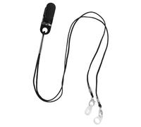 GOOHOCHY Laccetto Anti-perdita per Amplificatori Acustici Dietro Orecchio Clip Sicura e Confortevole per Anziani Filo Protettivo Nero con Supporto Versatile