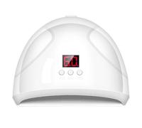 GOOHOCHY Lampada per Unghie Professionale 36w UV LED Sensore Intelligente, Compatta ed Ergonomica in Plastica Bianca per Manicure e Smalti Gel
