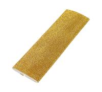 GOOHOCHY Manicotto per Microfono Wireless in Strass Dorato, Copertura per Impugnatura Microfono Portatile Compatibile, Accessorio per Cantanti e Artisti in Vari Contesti