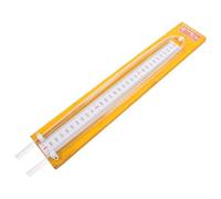 GOOHOCHY Manometro Differenziale a U in Acciaio Inox 0-10 KPa Strumento di Pressione Differenziale con Brochure Informativa e Funzione di Lettura Semplice per Uso Domestico