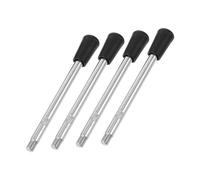 GOOHOCHY Manopola Girevole Filettata M10 Set 4 Pezzi, Maniglia a Pomello per Tornio e Fresatrice, Volantino di Precisione per Lavorazione del Legno e Officina Industriale