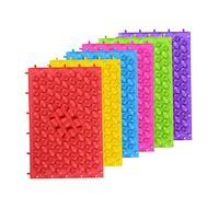 GOOHOCHY masager piede riflessologia mat Pebble Mat Agopressione Mat E Cuscino gioco all'aperto yoga mat piede stuoia esterna passo stuoie agopuntura massaggio Shiatsu bordo