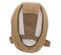 GOOHOCHY Maschera Protettiva Completa Per Attività Outdoor Leggera e Confortevole Per Sport Di Squadra e Fencing Design Rete Per Massima Protezione Facciale