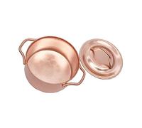GOOHOCHY Mini Cooking Pot Miniatura per Giocattoli Pretend Play Accessorio Decorativo per Cucina Ottima Finitura e Dettagli Realistici per Scene Miniatura e Decorazioni per Case delle