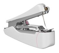 GOOHOCHY Mini Sewing Machine, Sewing Machine, Macchina da Cucire a Mano Bianca, per Riparazioni Domestiche e Viaggi, Compatta e Leggera Colore Casuale
