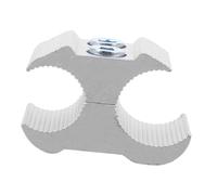 GOOHOCHY Morsetto Per Tubi Sedia a Rotelle in Lega Di Alluminio Resistente 19-25mm, Fascetta Stringitubo Fissaggio Stabile, Accessorio Portabastone Per Deambulatore e Ausili Per La Mobilità