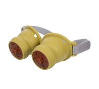 GOOHOCHY Occhiali Rilassante e Lenitiva Agli Occhi per Moxibustione in Silicone e Plastico per Affaticamento Visivo, per Ufficio e Viaggio