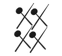 GOOHOCHY Occlusore Oculare Per Optometristi e Puntatore in Plastica Nero, Set Da 8 Pezzi, Copertura Senza Pressione, Dimensioni Compatte Per Esami Della Vista in Cliniche e Ospedali