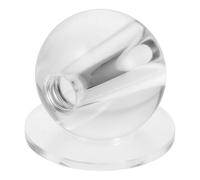 GOOHOCHY Palla da Biliardo Trasparente per Allenamento con Foro Strumento di Correzione della Stecca da Biliardo Allenatore di Precisione per Colpi per Migliorare Tecnica e Controllo