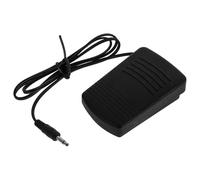 GOOHOCHY Pedale Macchina da Cucire Accessorio di Ricambio per Macchine con Piede Antiscivolo Nero e Base in Gomma per Cucito Manuale