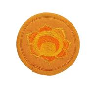 GOOHOCHY Per Ciotola Sonora Ricamato Pad Per Meditazione Decorazione Per Design Media Colore Accessorio Per Sacro