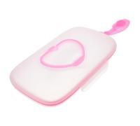 GOOHOCHY Porta Salviette Ecologico Contenitore Ragazzo per e Umidificate Portatile in Pp Rosa Facile da Usare una Mano Ragazza Borsa Pannolini e Shopping Bag