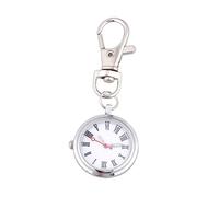 GOOHOCHY Portachiavi Orologio Da Tasca Orologio Al Quarzo Design Rotondo Numeri Grandi Luminoso Facile Leggere Uso Lungo Termine Trasporto Comodo Amici Familiari