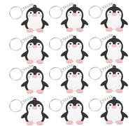 GOOHOCHY Portachiavi pinguino 24 pezzi, decorazioni adorabili e resistenti per accessori e feste a tema