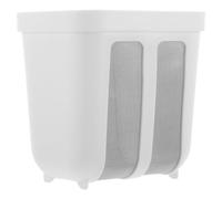 GOOHOCHY Pressa per Yogurt Filtro in Acciaio Inossidabile e As, Colino Maglie Fini Riutilizzabile per Formaggio e Latte di Soia, per Bevande Fatte in Casa Sane