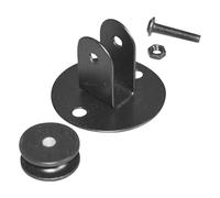 GOOHOCHY Puleggia per Lampadario a Sospensione in Metallo Antiruggine, Accessorio per Sollevamento Lampada da Soffitto Gancio di Fissaggio, Adatta per Regolazione Posizione e Installazione