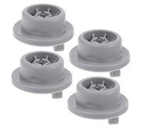 GOOHOCHY Rotelle per Lavastoviglie 4pezzi in Plastico Facili da Installare per Cesto Inferiore Accessori Sostitutivi per Riparazione Cestello Lavastoviglie