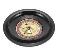 GOOHOCHY Ruota Gioco Poker Russa Rotante Tavolo da Gioco Portatile Compact Design Divertente e Durevole per Festa e Uso Domestico