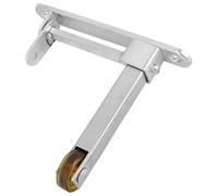 GOOHOCHY Sequenziatore per Porte Doppie in Metallo Chiudiporta Idraulico Chiusura Automatica Meccanismo di Apertura per Porte Tagliafuoco Ferramenta per Casa e Corridoi Installazione