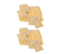 GOOHOCHY Set 2 Pezzi Gonna e Nappe in Carta Raffia Leggera Costume Hawaiano Unisex per Spettacoli e Feste a Tema