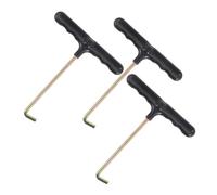 GOOHOCHY Set 3 Tiralacci Professionali per Scarpe Manico Ergonomico, Stringi Lacci Resistenti in Plastica e Ferro, per Pattini a Rotelle e Uso Quotidiano