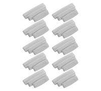 GOOHOCHY Set 30 Pezzi Spremi Tubetti Dentifricio Manuale Grigio, Rullo per Tubi Portatile Multiuso per Dentifricio, Crema Mani e Detergente Viso, Salvaspazio per Bagno e Viaggio