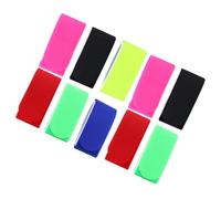 GOOHOCHY Set da 10 Cinghie per Trasporto Snowboard e Sci Cinturino in Nylon e Eva, Protezione Antiusura Chiusura Adesiva, Accessori Sport Invernali per Trasporto Comodo e Colore Casuale