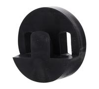 GOOHOCHY Sordine per Violoncello in Gomma Nero, Silenziatore Professionale per Pratica, Accessorio Pratico che Non Graffia Ponte del Violoncello, per