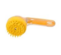 GOOHOCHY Spazzola per Chioma con Manico lungo Giallo in Abs+as+tpr per Esfoliazione del Capelluto e Presa Confortevole, per Uso a Casa e Sotto la Doccia