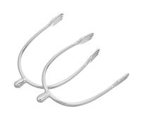 GOOHOCHY Sperone Decorativo da Equitazione in Lega di Zinco Resistente con Incisioni Artigianali, Cinghie per Speroni Western da Donna Ergonomiche, Accessorio Versatile per Attrezzatura