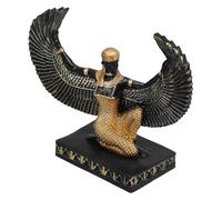 GOOHOCHY Statua della Dea dell'Antico Egitto in Resina Inginocchiata Decorazione da Tavolo Artistica in Stile Retrò Ornamento Artigianale Versatile per Arredamento Casa