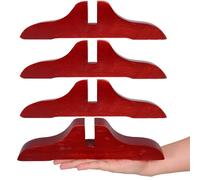 GOOHOCHY Supporto Base per Divisori in Legno 4 Pezzi per Pannelli da Parete Divisori per Ambienti Interni e Recinzioni di Confine