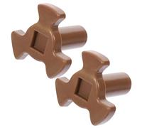 GOOHOCHY Supporto per Giradischi Microonde a Y 2 Pezzi, Accoppiatore Motore e Giunto Piatto Girevole in Materiale Resistente, Compatibile Vari Modelli di Forno a Microonde, Facile