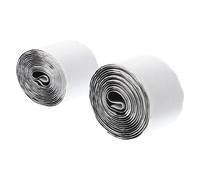 GOOHOCHY Supporto Telefono Chitarra, Adesivo a Strappo per Pedale Chitarra Elettrica, 2 Pezzi in Nylon Bianco, Tagliabile su Misura, Forte Aderenza